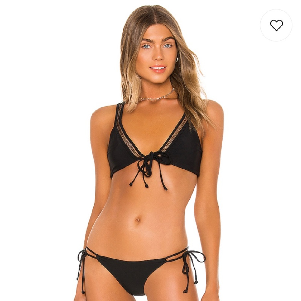 Brand new tularosa black bikini top - Picture 1 of 4